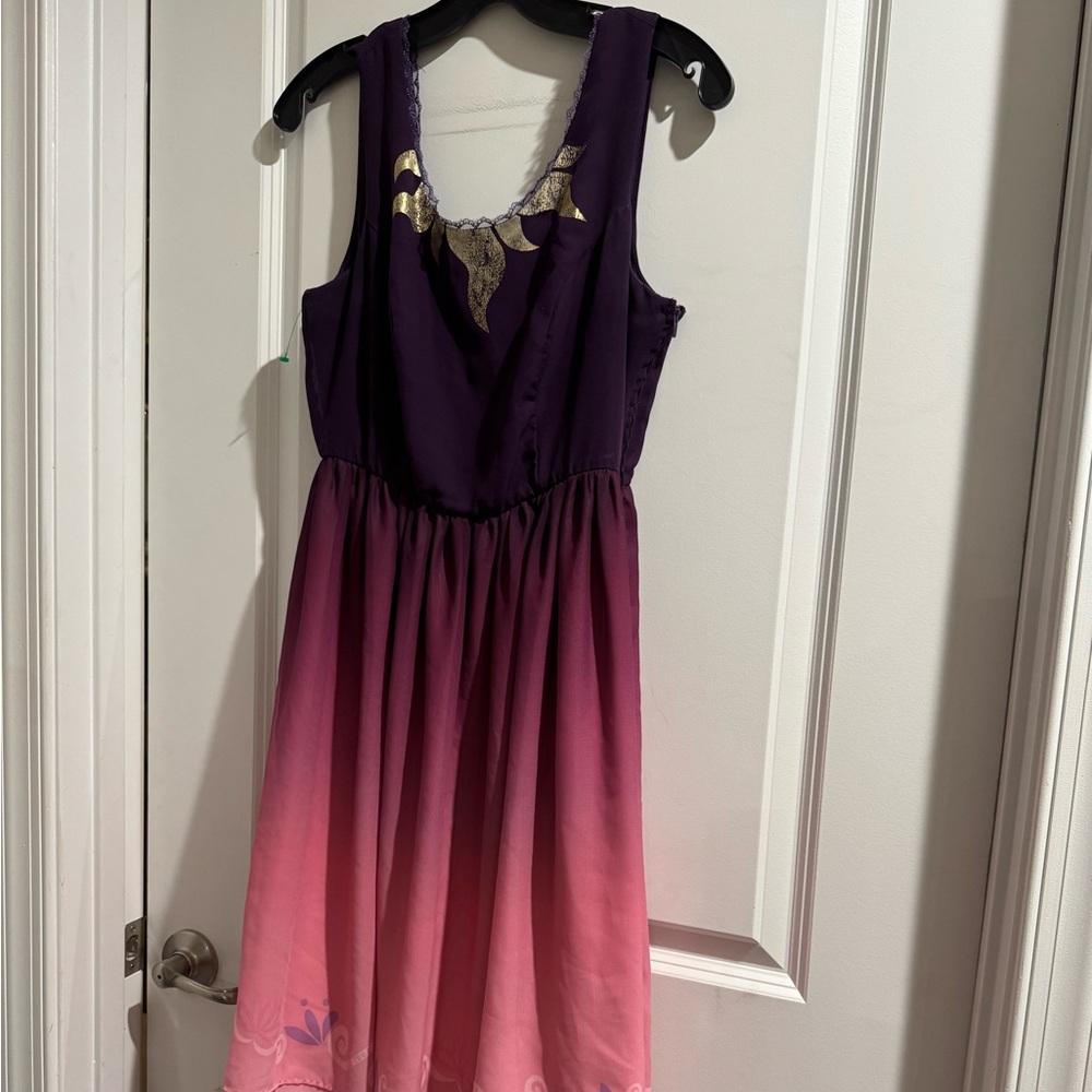 Destination Disney Her Universe Purple and Pink Gradient Dress size S/M
